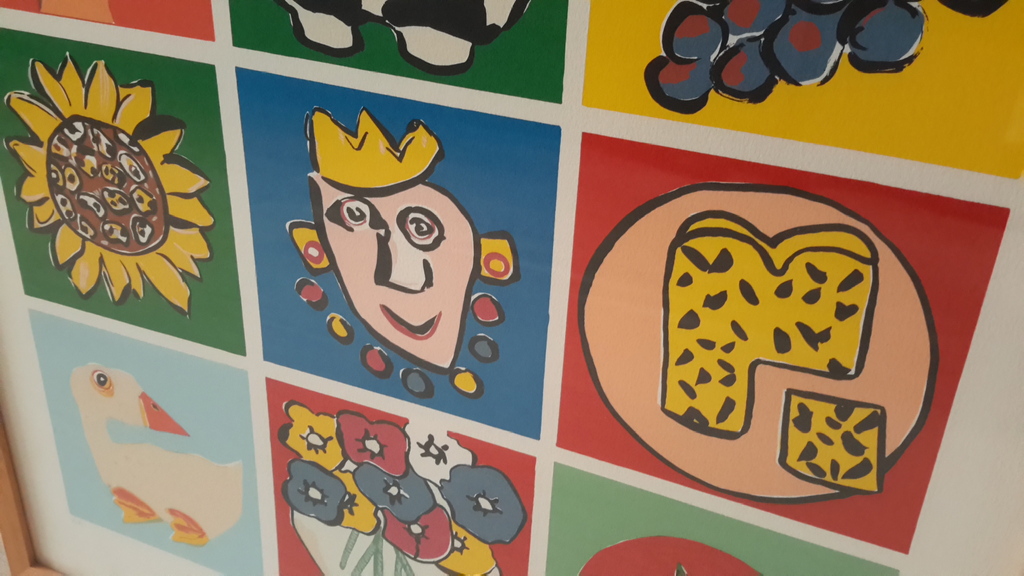 Lindy de Jong, zeefdruk in lijst kopen? Bied vanaf 35!