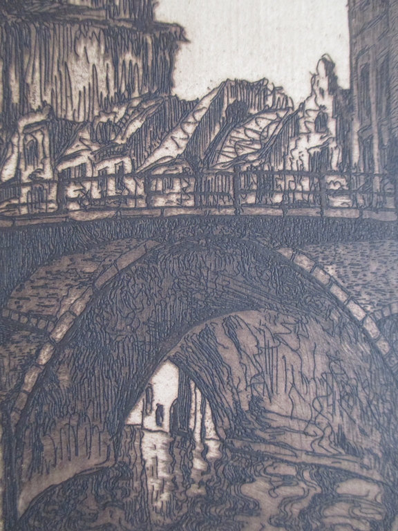 Germ de Jong, ets 1918 kopen? Bied vanaf 30!