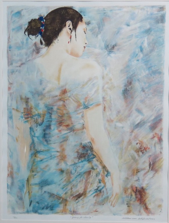 Willem van Scheijndel: Zeefdruk, Going for clarity - Ingelijst (groot) kopen? Bied vanaf 120!