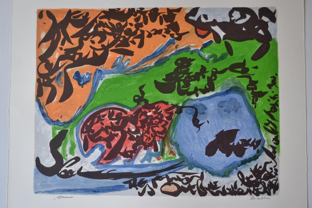 Christian Dotremont / Mogens Balle Collectief werk uit 1975 ( corneille ) verkocht voor € 902!