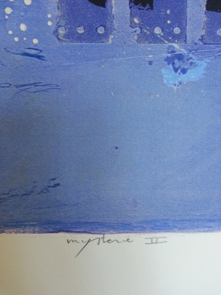 Ron van der Werf, zeefdruk, titel  kopen? Bied vanaf 30!