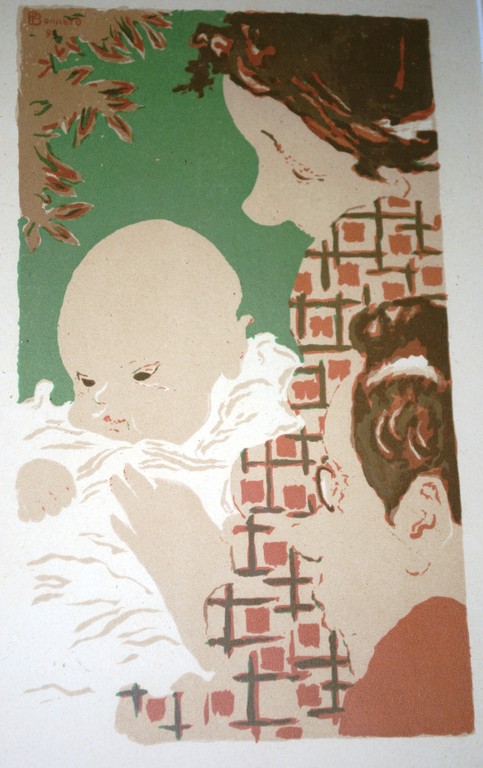 Pierre Bonnard - Scene de famille - kleurenlitho Mourlot 1952 kopen? Bied vanaf 20!