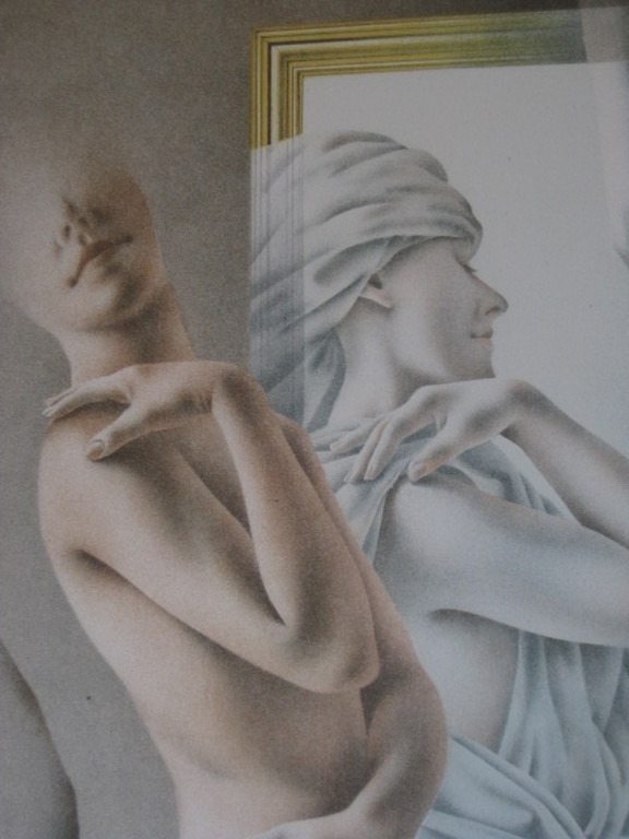 Groot Realistisch grafiek Poen de Wijs 1948-2014) Lithografie "Vrouw " kopen? Bied vanaf 1!