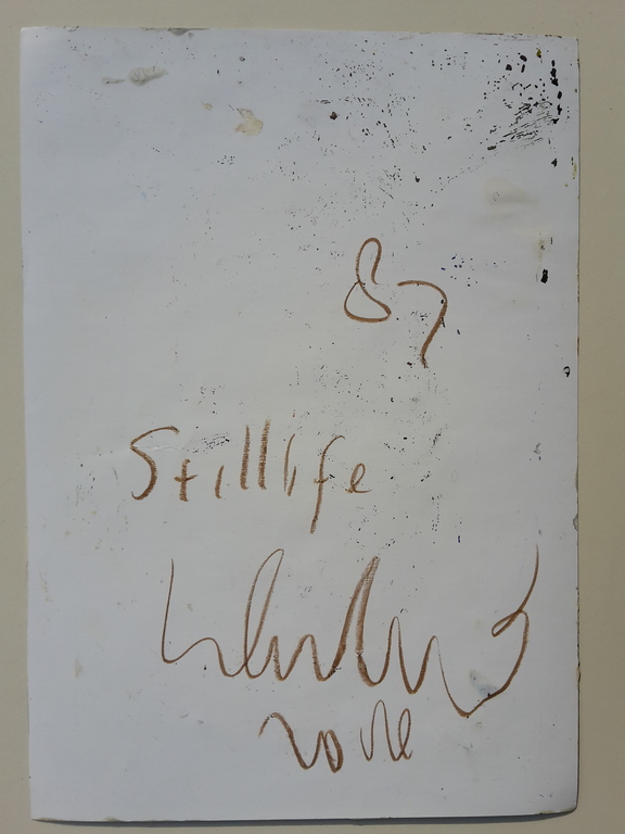Peter Klashorst - gemengde techniek op papier - Stillife kopen? Bied vanaf 70!