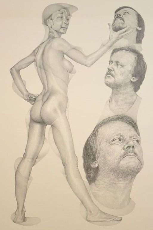 Willem Buis: Litho, In welbehagen, 1980 kopen? Bied vanaf 1!