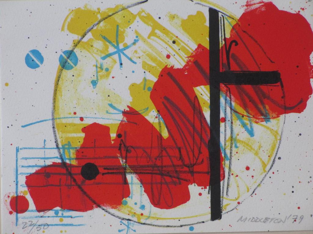 Sam Middleton, Muzikale Compositie, Kleurenlitho kopen? Bied vanaf 40!