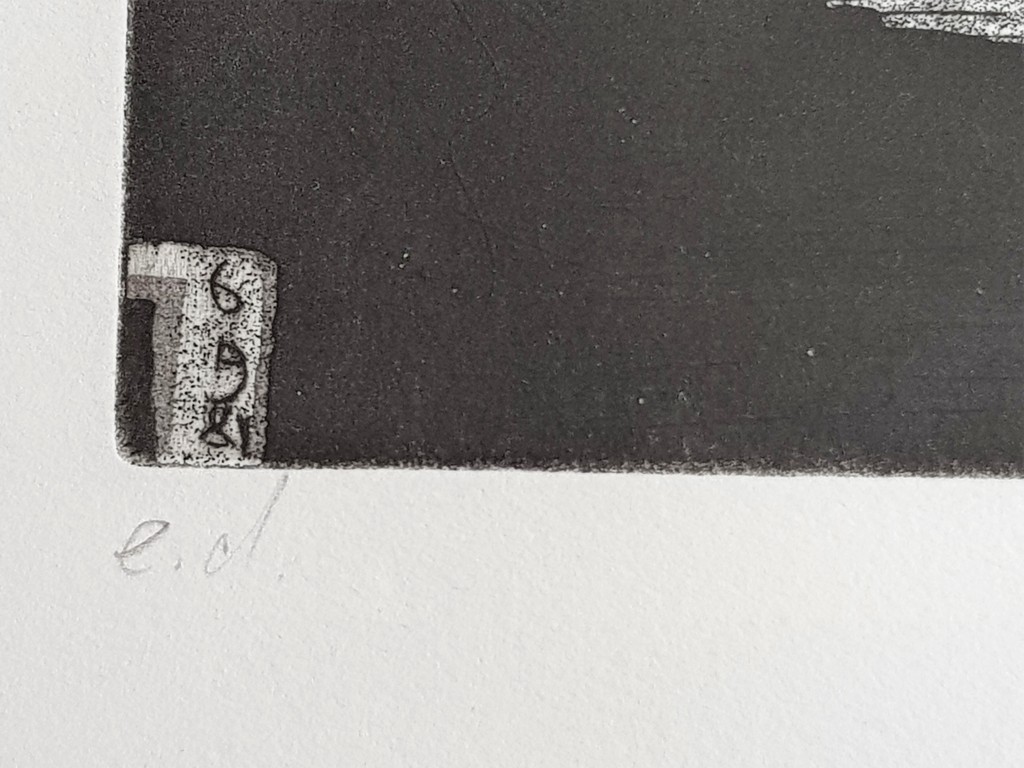 Jan Prins - Ets - Gesigneerd 1981 kopen? Bied vanaf 15!