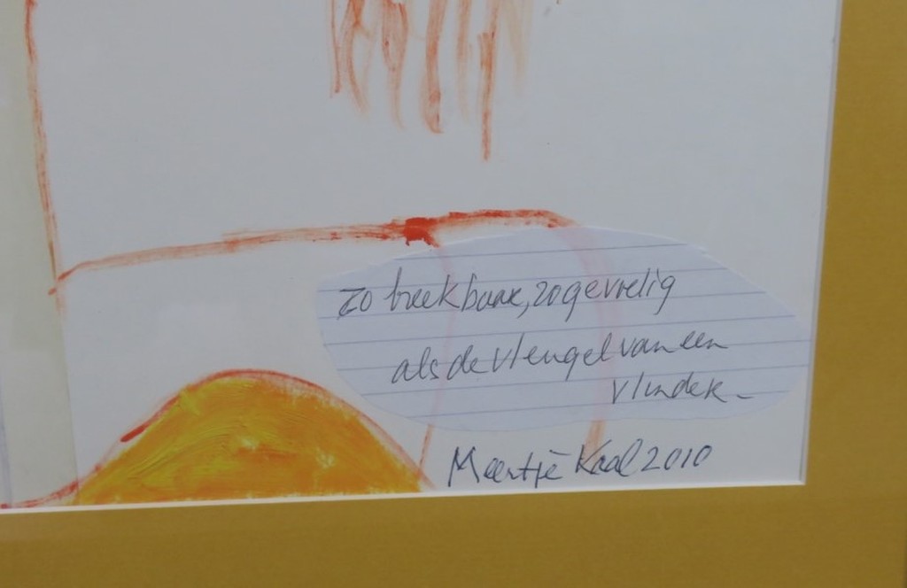 Meertje Kaal: Acryl op papier, Zo breekbaar, zo gevoelig als.. - Ingelijst kopen? Bied vanaf 1!