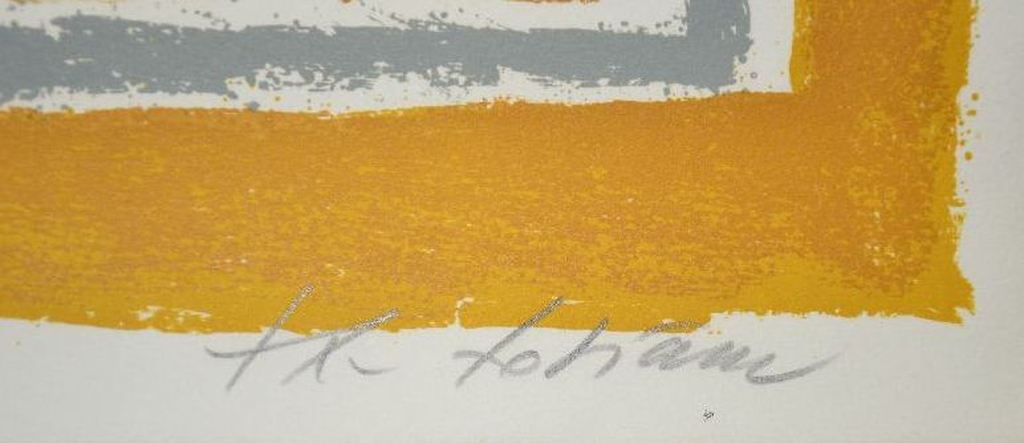 Théo Tobiasse: Grote kleurenlitho, Figuren kopen? Bied vanaf 150!