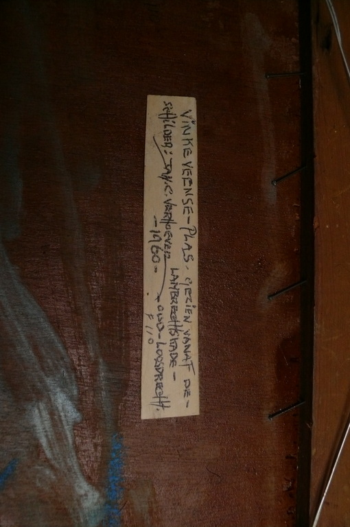 Jan Verhoeven (1919-1997), olieverf, Vinkeveense Plas kopen? Bied vanaf 150!