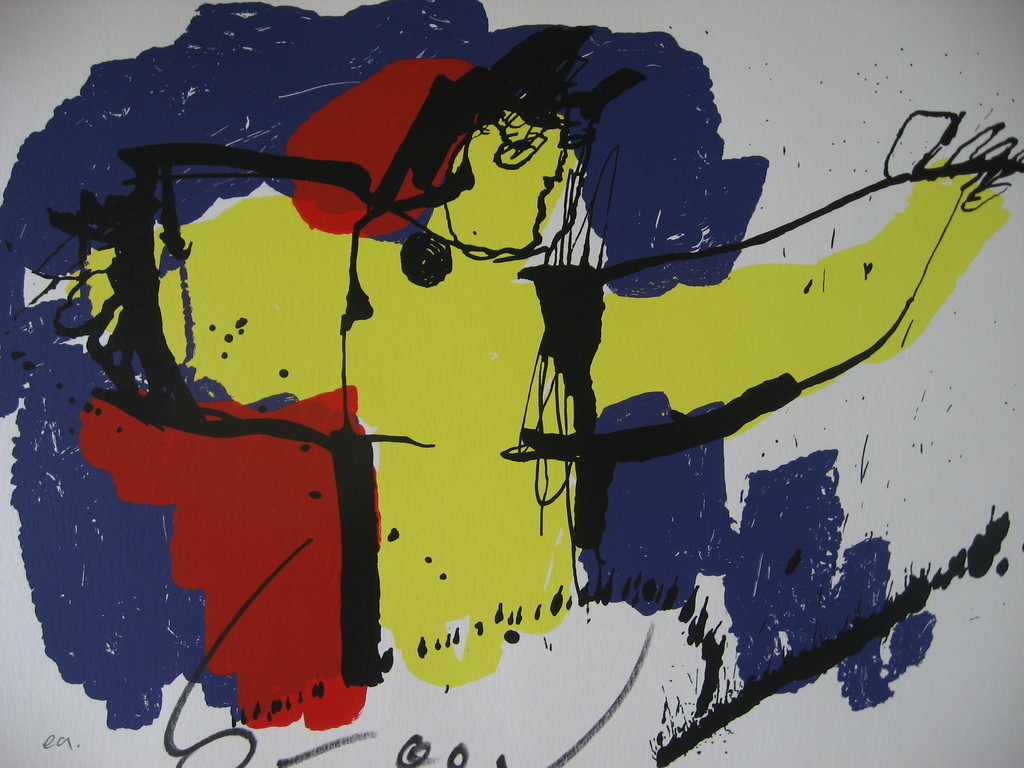 Herman Brood: Kleurenzeefdruk, Brasil God kopen? Bied vanaf 69!