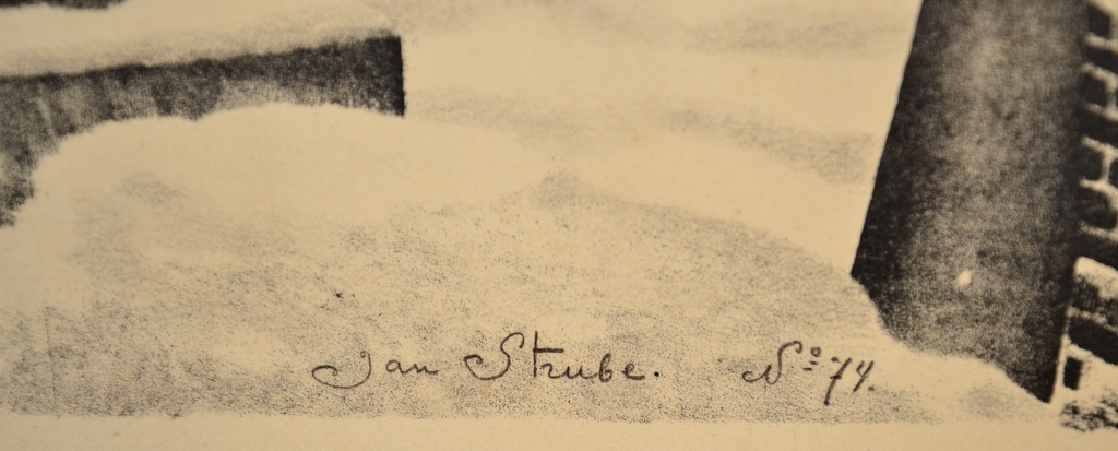 Jan Strube: Grote Litho. Begijnhof Breda kopen? Bied vanaf 150!