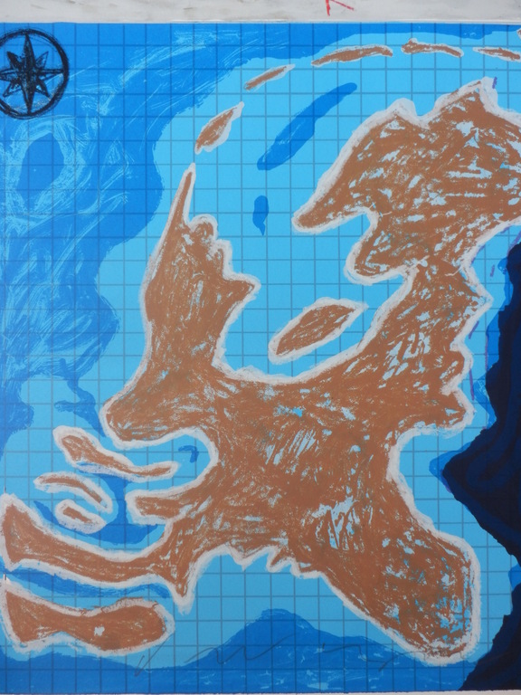 DODOG SOESENO   Zeefdruk  VISITING  Handgesigneerd kopen? Bied vanaf 55!