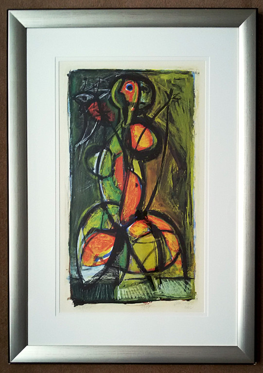 Corneille - Femme et été, litho (prachtig ingelijst, groot) kopen? Bied vanaf 395!