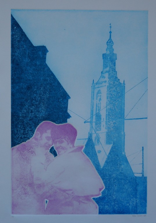 Onbekende kunstenaar - gesigneerde ets - 1996 kopen? Bied vanaf 10!