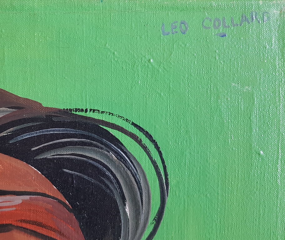 Leo Collard, olieverf, "Indiaan" kopen? Bied vanaf 1!