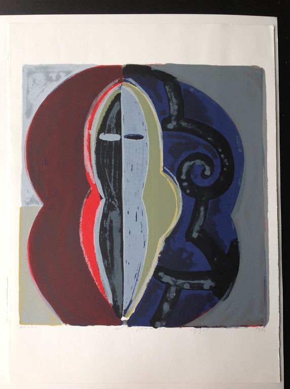 Piet Warffemius     Prachtige Litho  'Kwele'   53/60   1993 kopen? Bied vanaf 85!