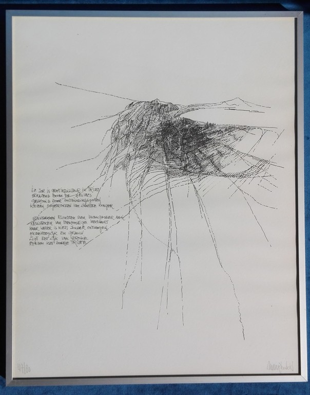 Maarten Beks, litho, zonder titel (1E) kopen? Bied vanaf 1!