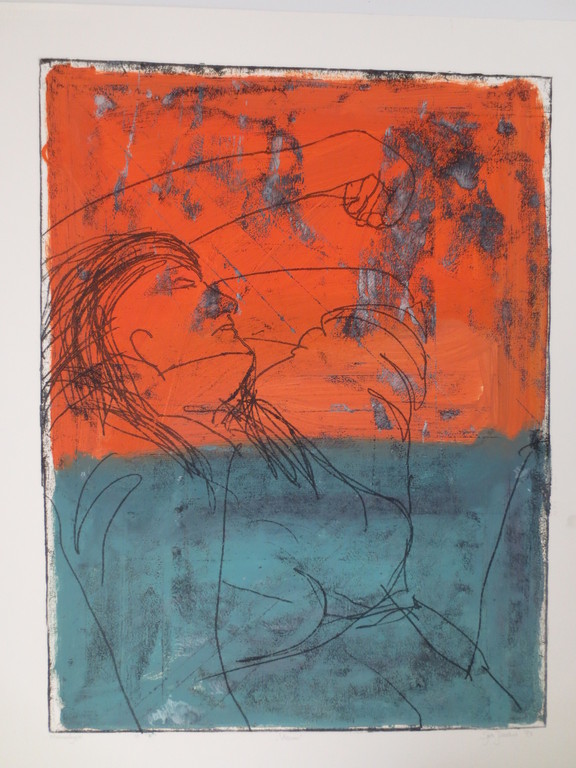 JACOBS SJER -  monotype - VROUW- 1993 verkocht voor € 35!