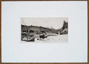 Francois Bonvin - Bords de la Rance, ets kopen? Bied vanaf 50!