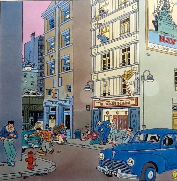 Joost Swarte, gesigneerd, Ochtendschemer kopen? Bied vanaf 1!