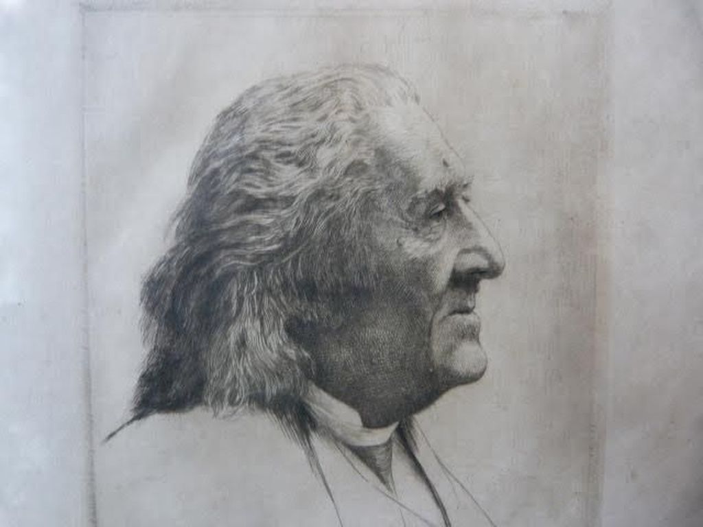 Vier etsen - C. Brandenburg, J.G. Veldheer, W. Perk, M. Janssen kopen? Bied vanaf 1!