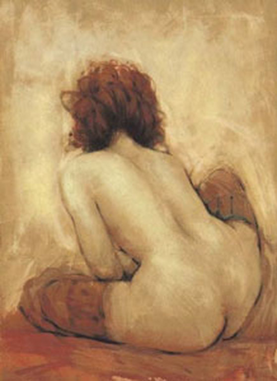 Mark Spain, "Life Study II", gesigneerde zeefdruk, oplage 50 verkocht voor € 110!