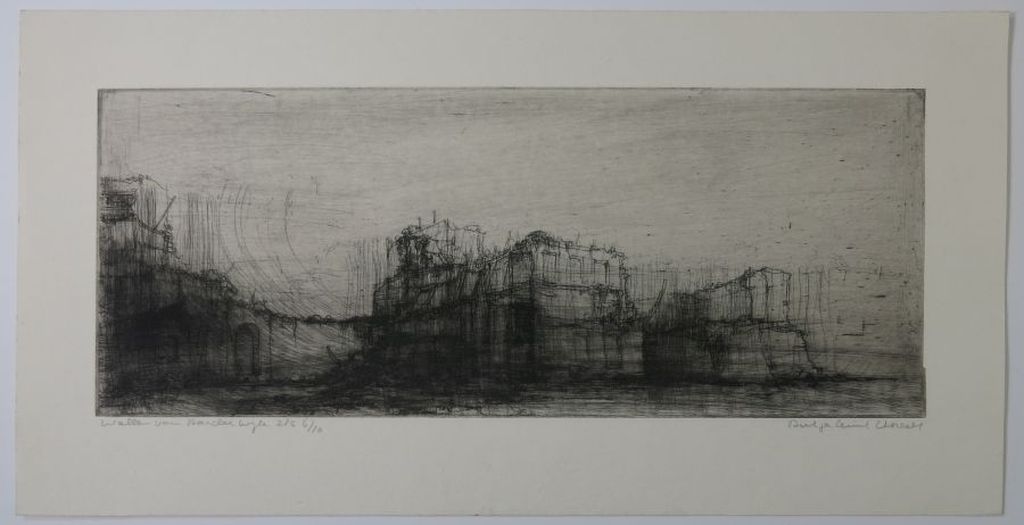 Dirkje Kuik: Ets, Wallen van Harderwijk kopen? Bied vanaf 85!