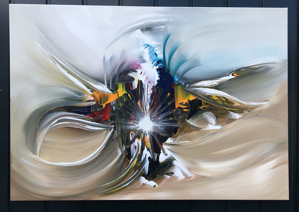 Gena - Abstract After midnight-Gesigneerd kopen? Bied vanaf 200!