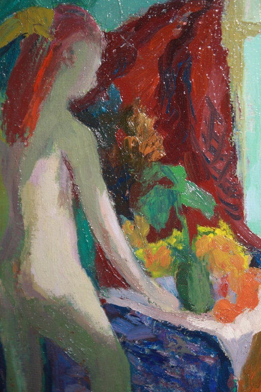 JOOP WILLEMS ABSTRACT NAIEF NAAKT kopen? Bied vanaf 150!