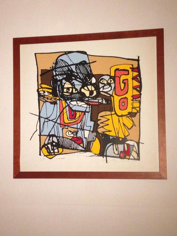 George Heidweiller: Kleurenlithografie, Go kopen? Bied vanaf 95!