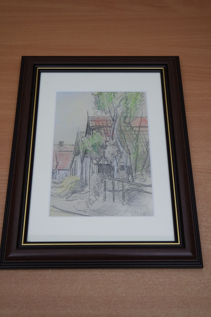 Sientje Mesdag - van Houten (1834-1909) - studietekening - huizen kopen? Bied vanaf 125!