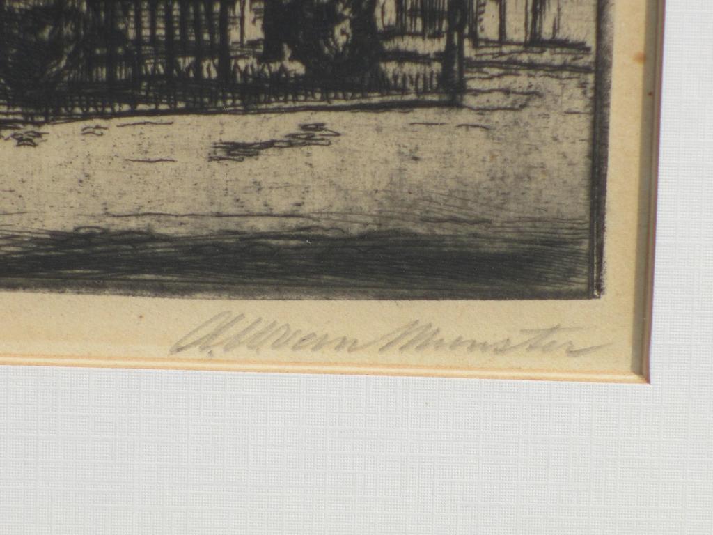 A.W.van Munster,Universiteit Utrecht, Ets kopen? Bied vanaf 40!