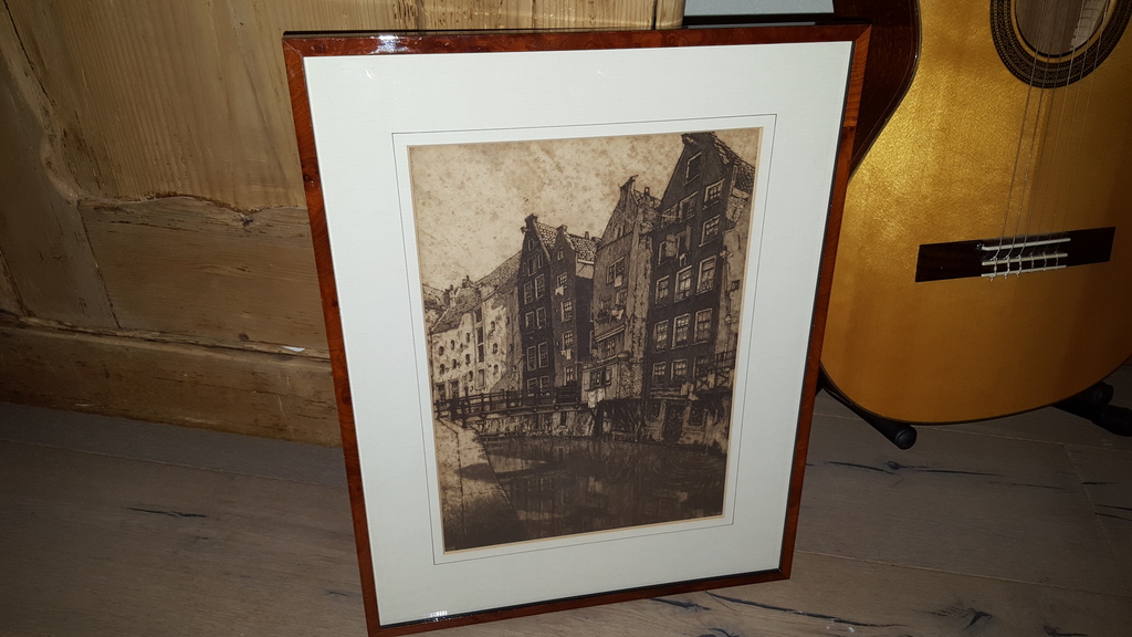 C. Brandenburg (1883-1954) - ets, gemonogrameerd en gedateerd 1913 kopen? Bied vanaf 35!