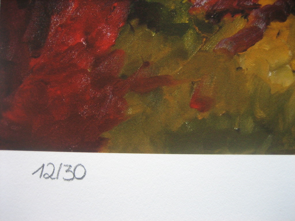 Armando - "Die Blume" - Giclee - Handgesigneerd - 2015 kopen? Bied vanaf 75!