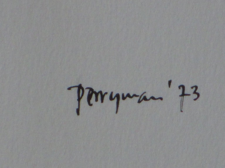 Norman Perryman, Ritmische Compositie, Aquarel kopen? Bied vanaf 40!