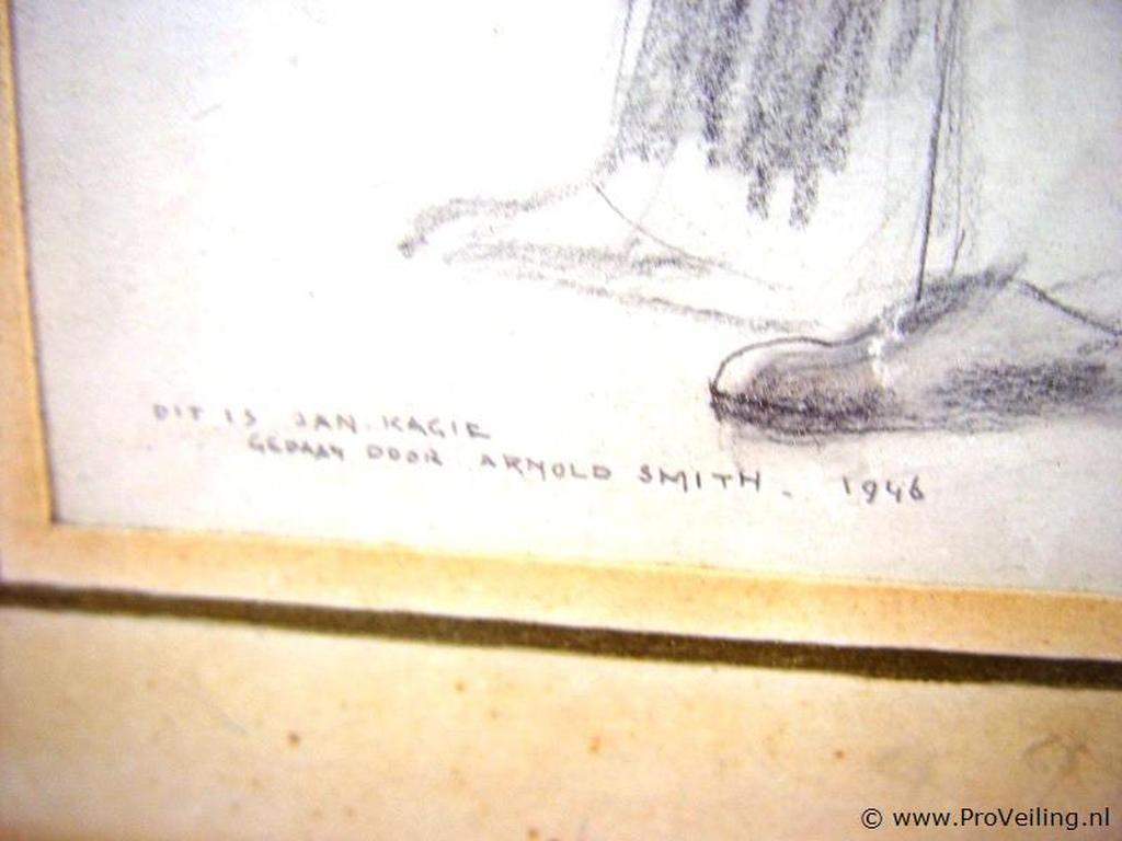Arnold Smith, tekening - Dit is Jan Kagie kopen? Bied vanaf 1!