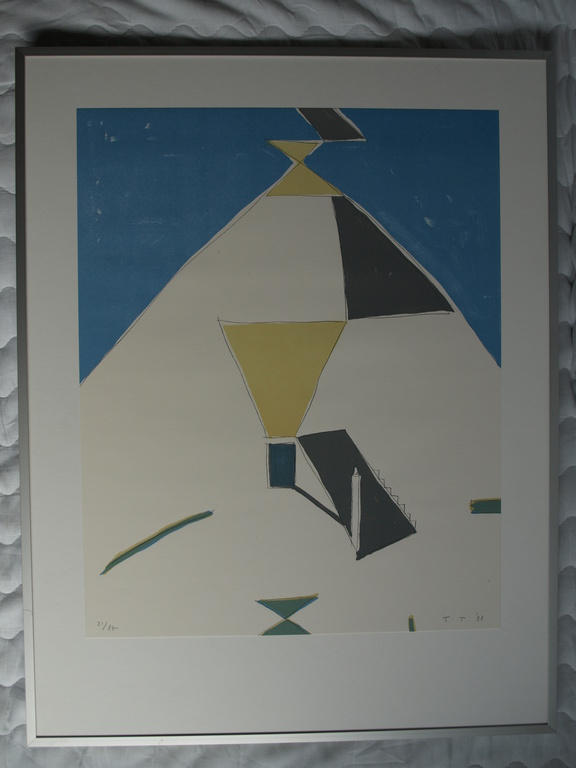 Zeefdruk – Lamp - Gesigneerd – 1988 – Oplage 87 – Ingelijst 51 x 67 cm kopen? Bied vanaf 1!