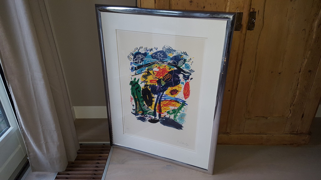 Kees Salentijn - zeefdruk 126/200, gesigneerd (groot) kopen? Bied vanaf 1!