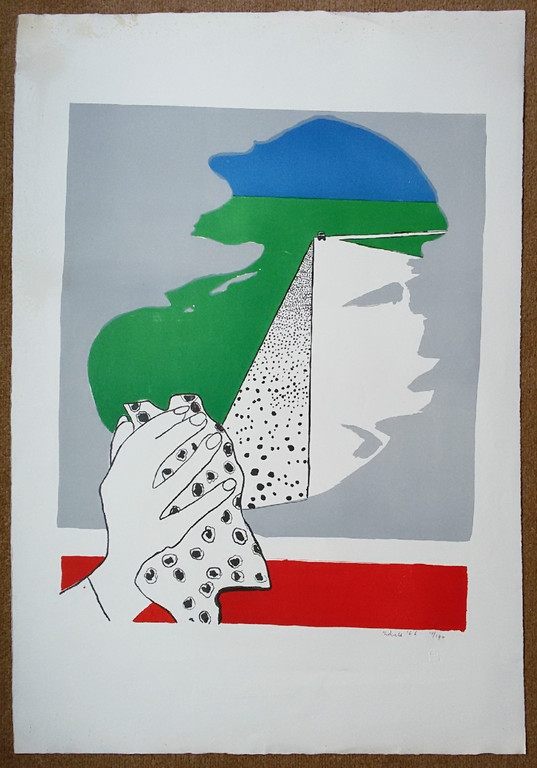 Jacob Zekveld - Niet lullen maar poetsen, litho kopen? Bied vanaf 1!