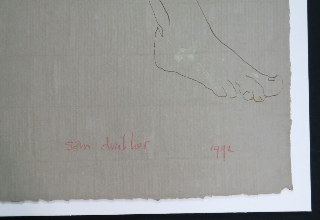 Sam Drukker: Litho, Man vrouw & maan kopen? Bied vanaf 100!