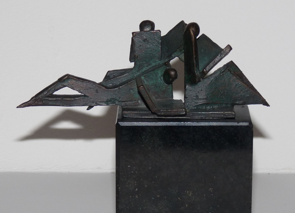 Eric Claus, Bronzen beeld, Boekenlezertjes kopen? Bied vanaf 175!