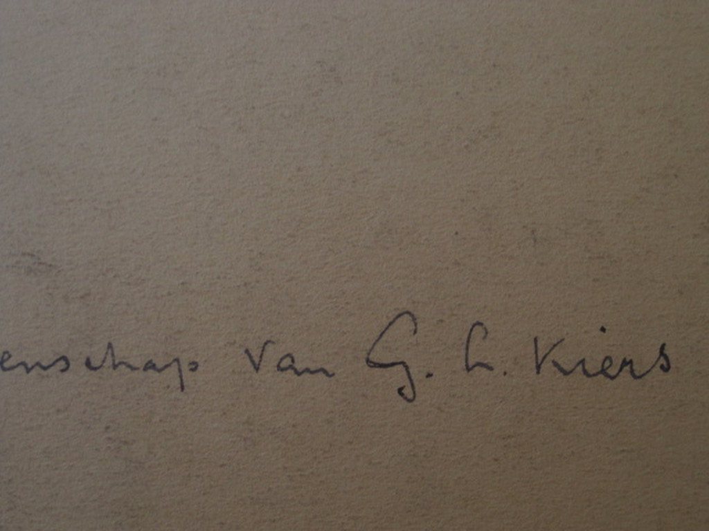 19e eeuwse houtskooltekening "haven Amsterdam" van George L Kiers (1838-1916) kopen? Bied vanaf 1!