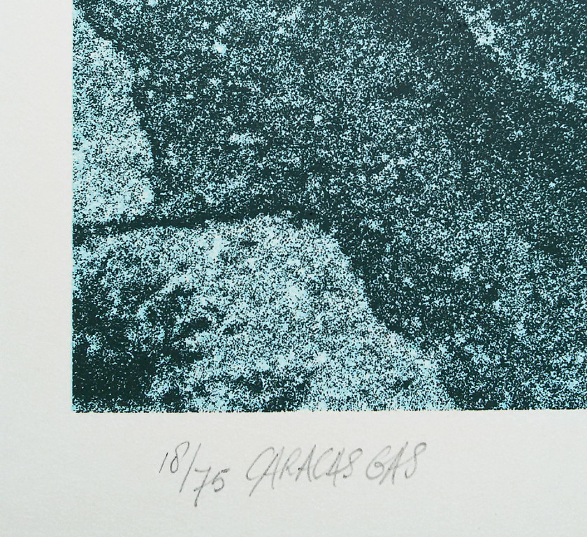 Paul Baars - Caracas gas, zeefdruk (zonder 10 euro toeslag) kopen? Bied vanaf 20!