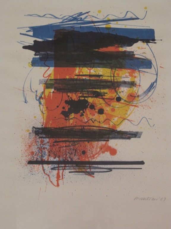 Sam Middleton (1928 - ) Litho 1969 Syncopating Rythm - galeriewrde 650€ kopen? Bied vanaf 50!
