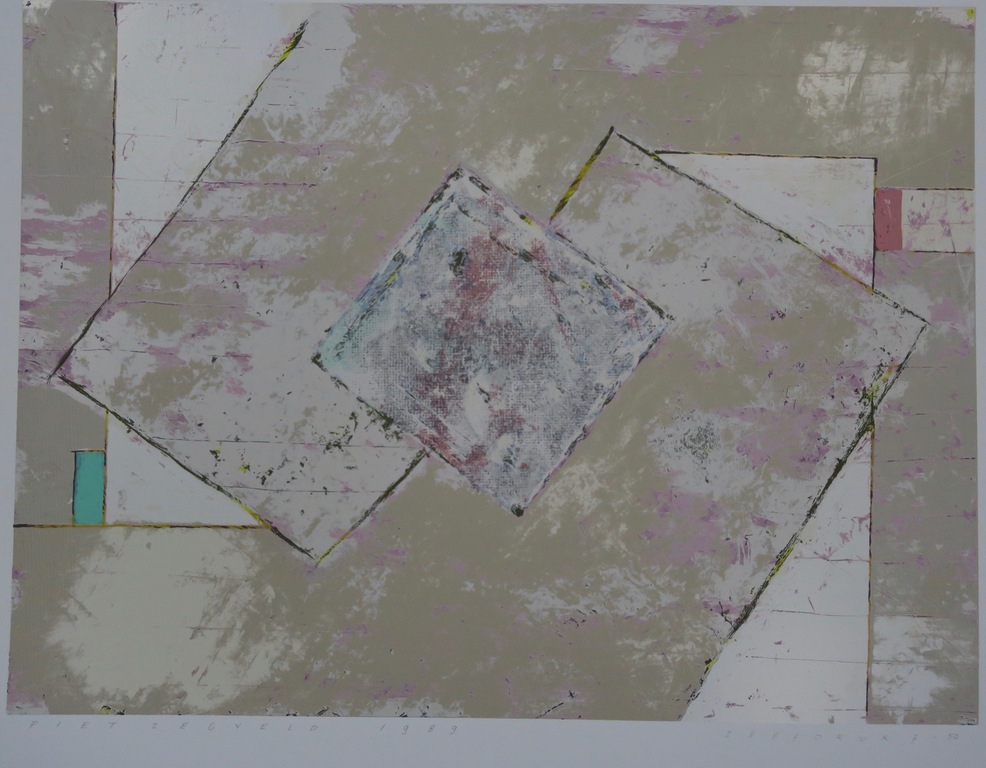 Piet Zegveld: Zeefdruk, Zonder titel kopen? Bied vanaf 1!