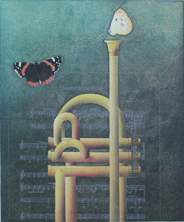 Ernst Hanke -I'M more than satisfied- Mooie Lithografie. Handgesigneerd. kopen? Bied vanaf 59!