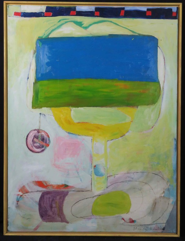 Meertje Kaal: Olieverf op doek, Ver gezicht - Ingelijst (groot) kopen? Bied vanaf 50!