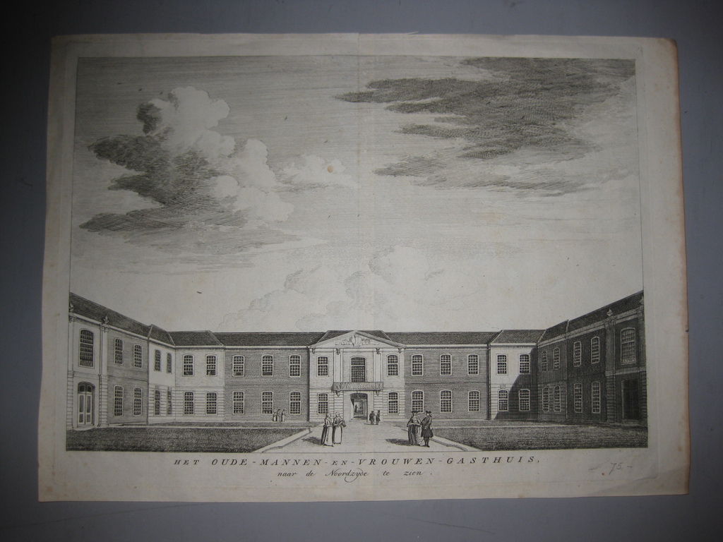 Kopergravure Hermitage Amstedam - Jan Wagenaar, Isaak Tirion kopen? Bied vanaf 1!