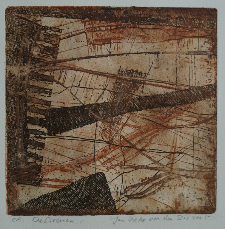 Jan Pieter van den Bos - ets - De Sirenen - 2005 kopen? Bied vanaf 1!